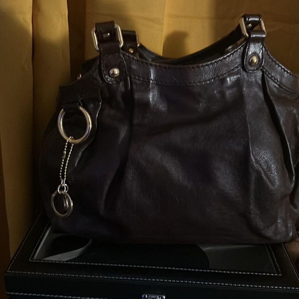 Authentic Gucci Guccissima all leather brown with gold hardware